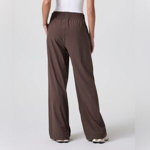 Vuori Women's Villa Wide Leg Brown Pants